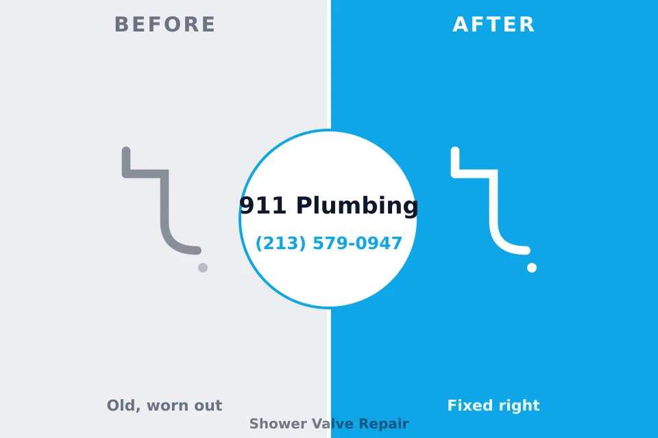 Before and after: plumbing company Dawson Springs, KY